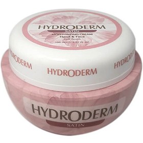 تصویر کرم مرطوب کننده دست و صورت هیدرودرم مدل ساتین 150 میلی لیتر Hydroderm Satin Hand and Face Moisturizing Cream 150 ml