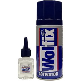 تصویر چسب یک دو سه ولفیکس 400 میل WOLFIX 