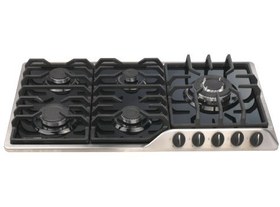 تصویر اجاق گاز استیل شیشه درسا مدل راک DG2300-5R Dorsa Rock Gas Hob