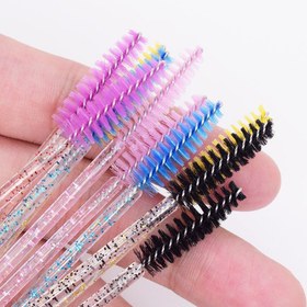 تصویر براش ابرو و مژه دسته اکلیلی 