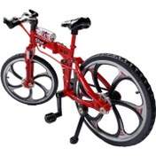 تصویر دوچرخه کوهستانی تاشو ماکت 