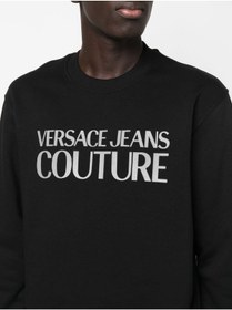 تصویر سویشرت اورجینال برند Gianni versace مدل Reflector Logo Baskı Sweatshirt کد 873386002 