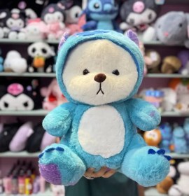 تصویر عروسک خرس لباس سالیوان سایز 3 