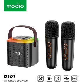 تصویر اسپیکر بلوتوثی modio مدل D101 