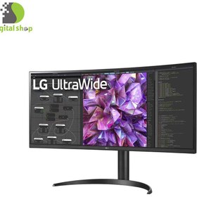 تصویر مانیتور خمیده 34 اینچ ال جی مدل UltraWide 34WQ75C-B ا LG UltraWide 34WQ75C-B 34-Inch QHD IPS Curved Monitor LG UltraWide 34WQ75C-B 34-Inch QHD IPS Curved Monitor