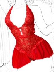 تصویر بادی زنانه فاق باز سایز بزرگ کد 100351 