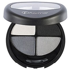 تصویر سایه چشم 4 تایی کوارتت فلورمار 404- طوسی مشکی FLORMAR QUARTET 4 EYE SHADOW