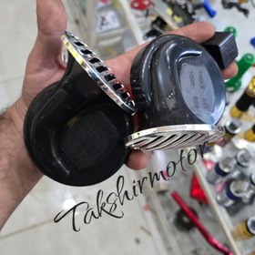 تصویر بوق حلزونی پژویی با رله 