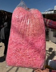 تصویر پوشال چوبی سایز بزرگ صورتی 