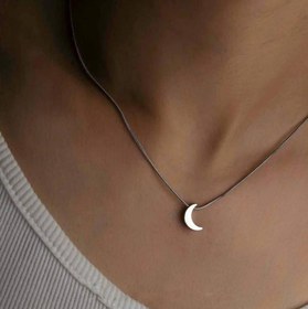 تصویر گردنبند مینیمال استیل 