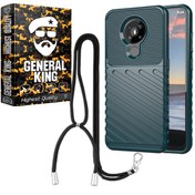 تصویر کاور ژنرال کینگ مدل Y-NKC برای گوشی نوکیا 5.3 به همراه بندآویز 