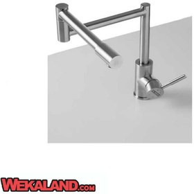 تصویر شیر ظرفشویی استیل البرز مدل St-211 Steel Alborz Kitchen Tap Model ST-211