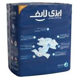 تصویر پوشک کامل بزرگسالان ایزی لایف سایز بزرگ ۱۴ عددی Easy Life large Adult Protective Diaper 14 pcs