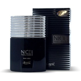 تصویر عطر سایپل نایس فیلینگلز بلک مردانه | Sapil Nice Feelings Black For Men 