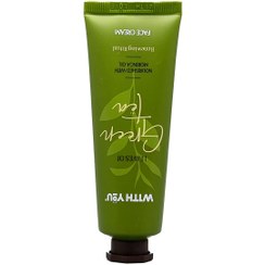 تصویر کرم مرطوب کننده صورت ویت یو حاوی عصاره چای سبز و روغن مورینگا حجم ۵۰ میلی لیتر 