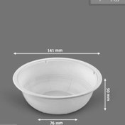 تصویر کاسه یکبار مصرف 500 سی سی (بسته 500 تایی) 