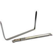 تصویر گیره پوشه فلزی واشین بسته ۵۰ عددی مدل شیطونک 