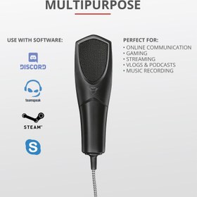 تصویر میکروفون استریم تراست مدل GXT 232 MANTIS ا Trust GXT 232 Mantis Streaming Microphone Trust GXT 232 Mantis Streaming Microphone