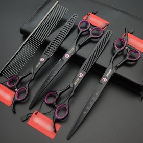 تصویر ست قیچی گرومینگ حیوانات خانگی اسمیت grooming scissors