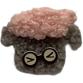 تصویر تکه دوزی کله بره عینکی 