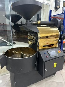 تصویر دستگاه رستر دانه قهوه ساخت ترکیه مدل 10 کیلویی roaster machine coffee made in turkish 10Kg model