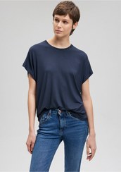 تصویر تیشرت زنانه آبی ماوی | TYC1J7XD9N170738807729220 Mavi 