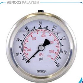 تصویر گیج فشار | صفحه 6 سانتی متر | 10-0 بار Pressure gauge