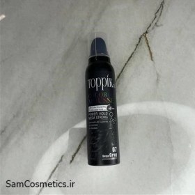 تصویر موس مو رنگی فانتزی تاپیک رنگ 07 (بژ دودی) Topic Hair Mousse, Model 07, Goose Green, Volume 125 ml