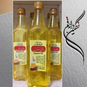 تصویر روغن کنجد بکر نگین دانه (4 لیتری) 