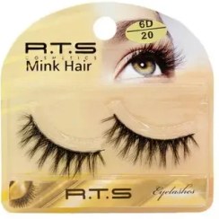 تصویر مژه مصنوعی شش بعدی کد 20 آر تی اس Six-dimensional artificial eyelash RTS code 20