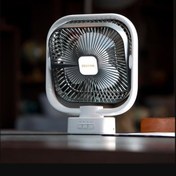 تصویر پنکه رومیزی جیپاس مدل GF21122 سایز ۸ اینچ نوسانی LED 