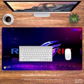 تصویر دسک پد طرح ایسوس ROG مدل MX125 