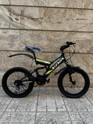 تصویر دوچرخه ویوا کمک دار عقب و جلو دارای گلگیر حرفه ای و ضمانت دار 