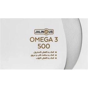تصویر امگا 3 جالینوس 500 میلی گرم Jalinous Omega 3 500 mg