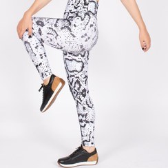 تصویر لگ اسلیم افکت پوست ماری 24624 – Agi Slim Effect Leggings Snakeskin Pattern 