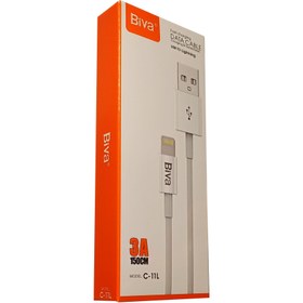 تصویر کابل ios biva | DATA CABLE C - 11L CHARGING&TRANSMISSION 150 CM