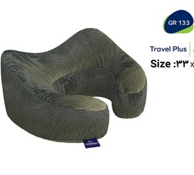 تصویر بالش مسافرتی گردنی پلاس مموری فوم گرین رست Greenrest memory foam plus neck travel pillow