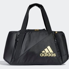 تصویر کیف ورزشی هولدال مشکی، طلایی مدل آدیداس VS.6 BLACK/GOLD HOLDALL BAG 