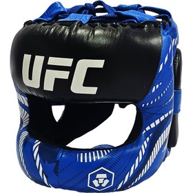 تصویر کلاه بوکس چرم اتل دار UFC 