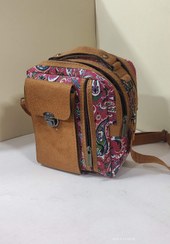 تصویر کیف دوشی سنتی اصفهان - طرح و رنگ پارچه متفاوت است ولی جنس و طرح کیف یکسان می باشد 
