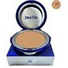 تصویر پنکیک گیاهی دو کاره جویل حاوی عصاره چایی سبز شماره JP1 Joelle Super Long Lasting 2 Way Pressed Powder Foundation With Green TeaPJ1