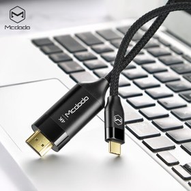 تصویر کابل تبدیل تايپ سی به HDMI مک دودو MCDODO CA-5880 