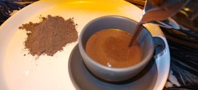 تصویر هات چاکلت دارک کم شکر 1000 گرمی اثرکافه - کم شکر ا Hot chocolate Hot chocolate