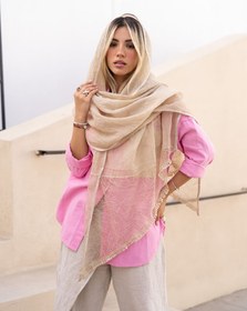 تصویر شال چهارفصل نخی - ۱۰ 