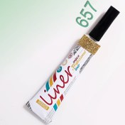 تصویر لاینر یا دورگیر طلایی روشن اکلیلی سوداکو کد 657 - 