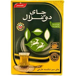 تصویر چای سبز شکسته 100 گرمی دوغزال Broken green tea 100 grams Doghazal