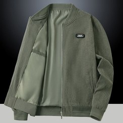 تصویر کاپشن بهاره کبریتی برند جیپ گرید A کد 2198 - سبز / 4XL 