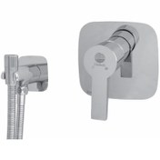 تصویر شیر توالت توکار شیبه مدل آریا تیپA Shibeh Concealed Wall Shower Mixer Tap