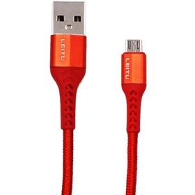 تصویر کابل تبدیل USB به MicroUSB لیتو مدل LD - 43 طول 1 متر 