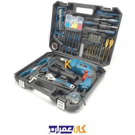 تصویر جعبه ابزار 48 عددی دریل چکشی باس مدل BS617 Boss Tool box BS617